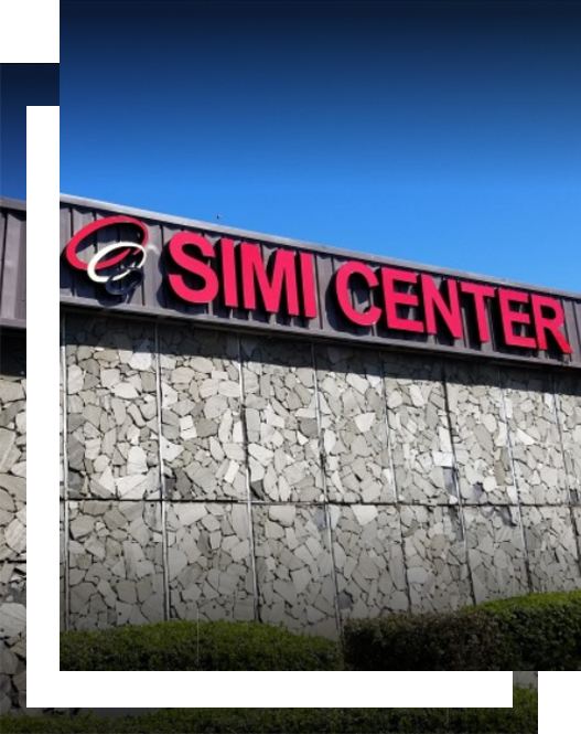 Image of Simi center brand on the shop,Auto Aid Collision, Auto Body Shop Simi Valley
